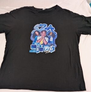 SZA -  American Alternative R&B Singer/Songwriter Black Tee Front Graphic 2XL